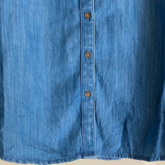 Lou & Grey Soft Denim Button Up Top - Picture 4 of 8